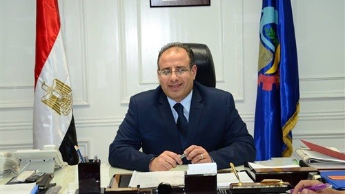 محافظ الإسكندرية أثناء الإجتماع
