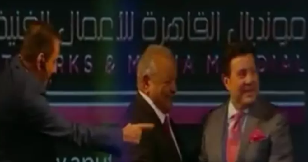 أبو ذكرى وهاني شاكر أثناء المونديال