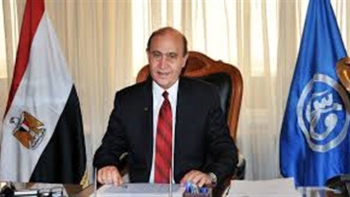 الفريق مهاب مميش مع الجانب الروسي