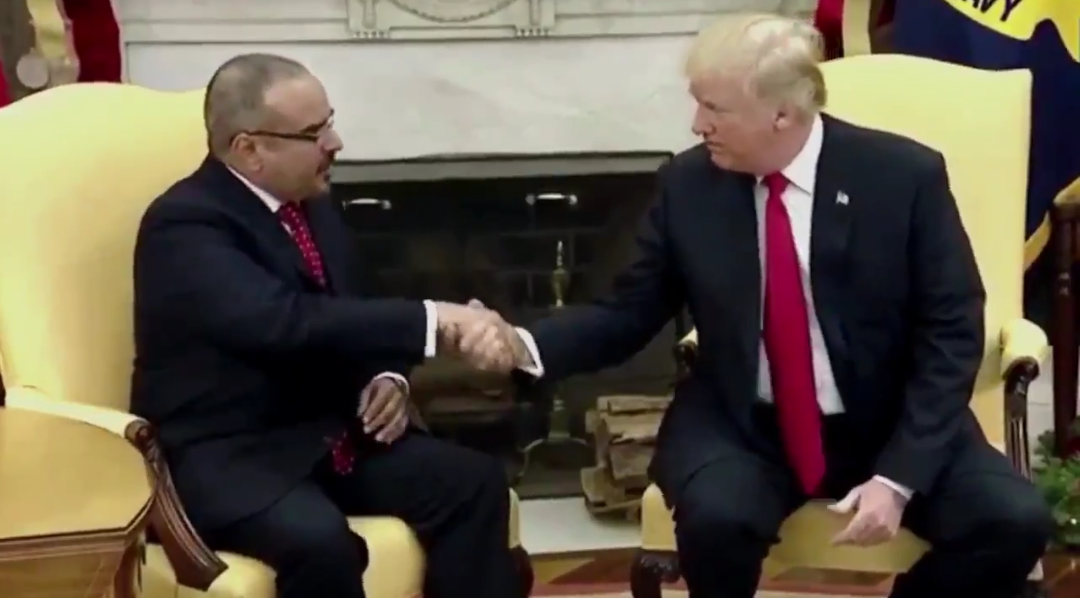 ترامب مع ولي عهد البحرين
