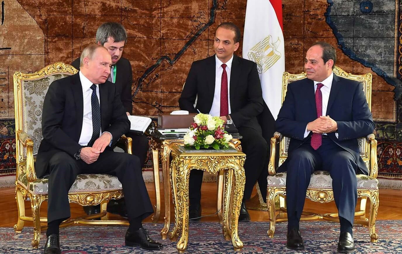 الرئيسان السيسى وبوتين