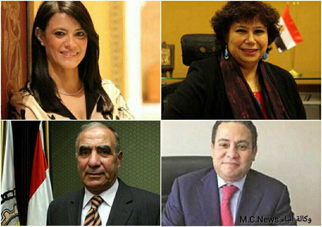 الوزراء الجدد بالتعديل الوزاري