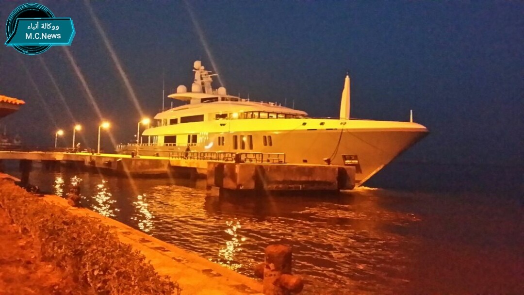 اليخت « DYTAN » يصل ميناء بورسعيد السياحى