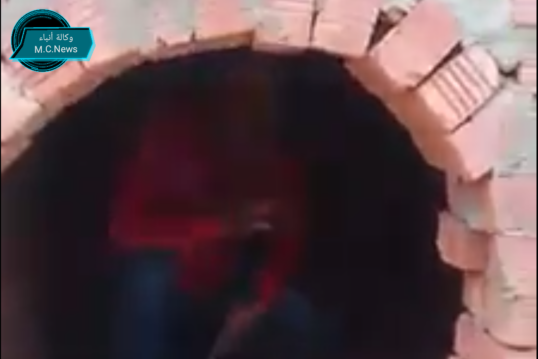 شخص يتحدث للبشر من داخل القبر