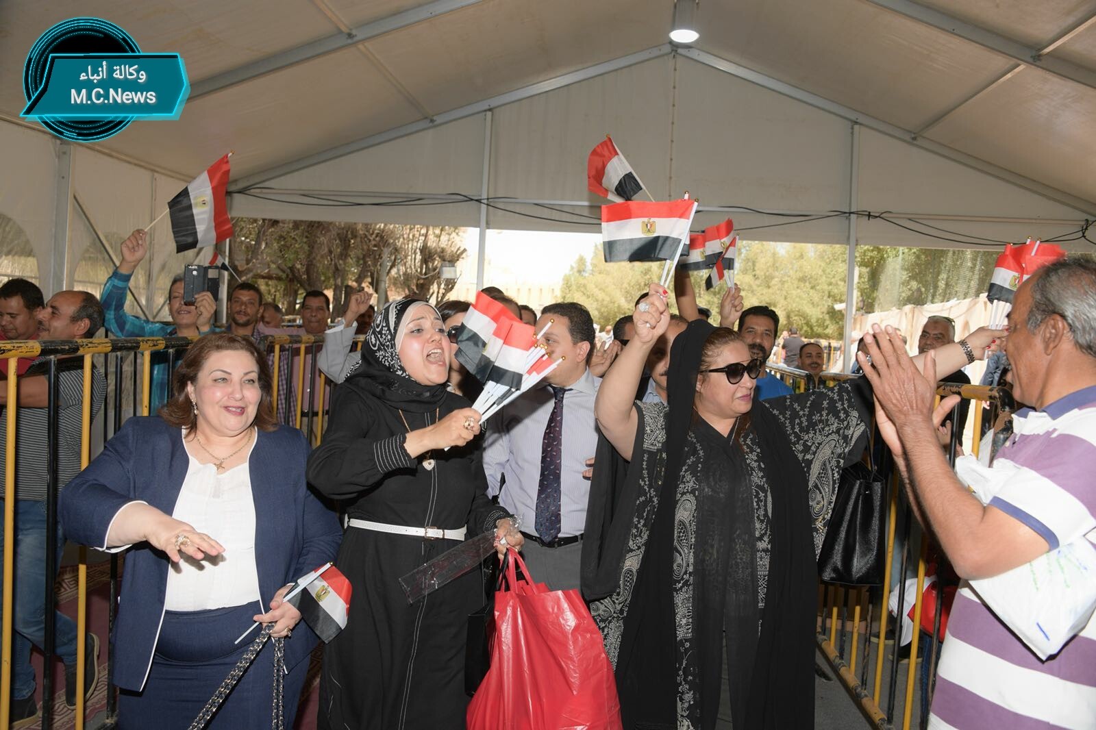 المصريين بالكويت لحظة المشاركة في الإنتخابات