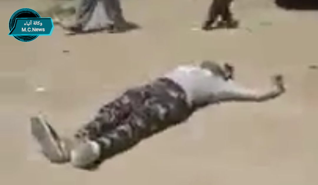 شاب ملقى بعرض الطريق بعد تعاطية الاستروكس