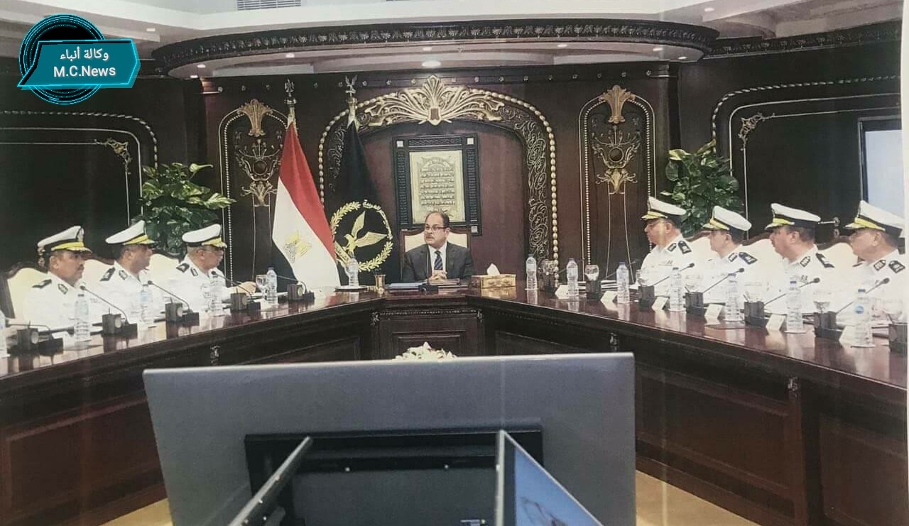 وزارة الداخلية أثناء الإجتماع