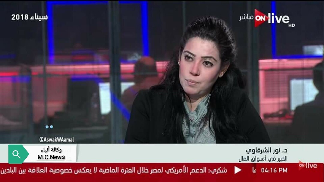 خبيرة الإقتصاد د.نور الشرقاوى (أرشيفية)