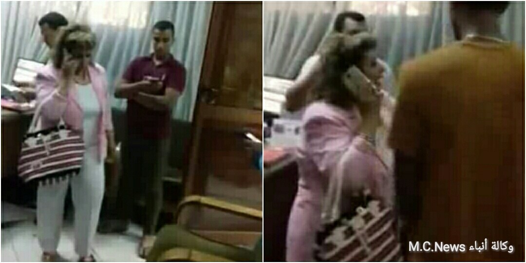 النائبة أمال رزق الله لحظة الإتصال بوزير العدل لتقديم شكوى في الموظفة