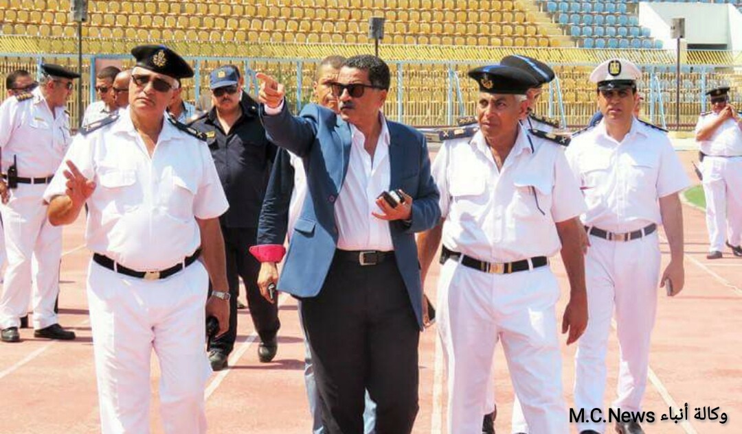 مدير أمن الإسماعيلية أثناء تفقد النادي الإسماعيلي