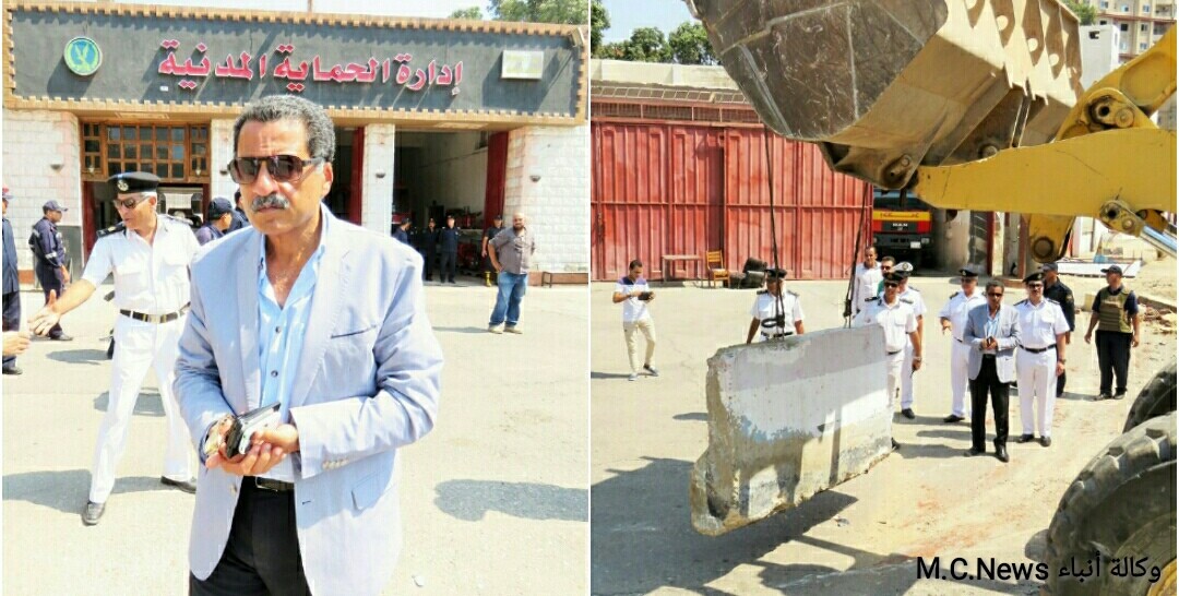 مدير أمن الإسماعيلية يشهد إعادة فتح ميدان المطافى