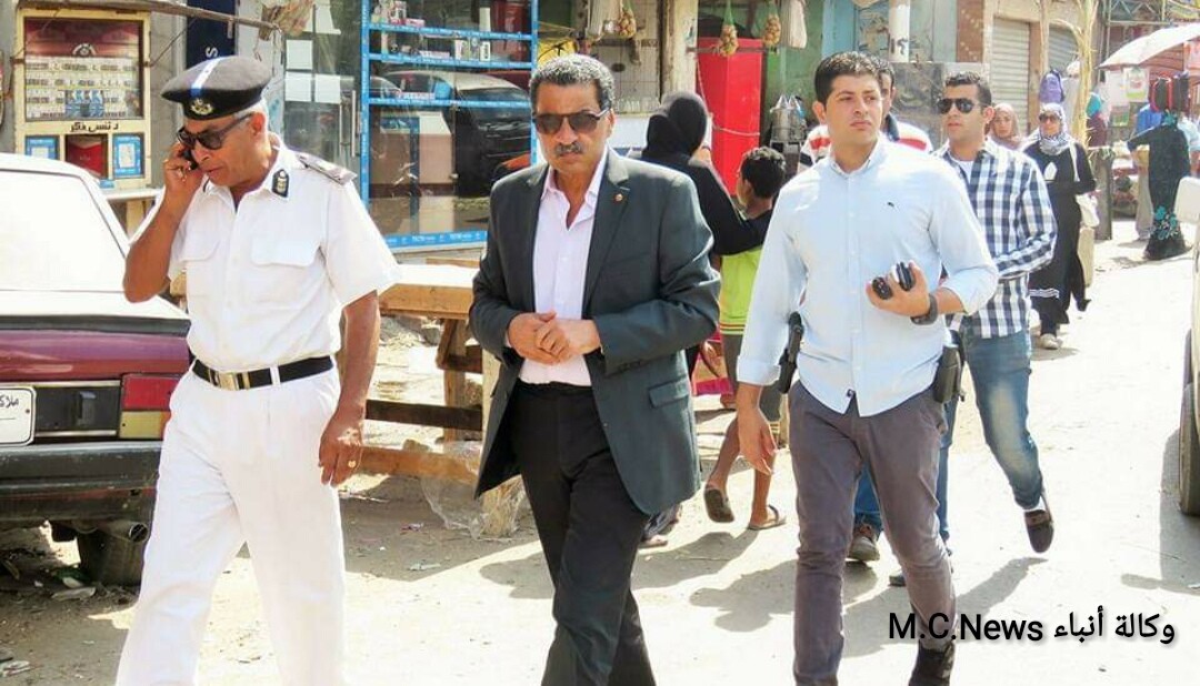 مدير أمن الإسماعيلية أثناء قيادة حملة أمنية