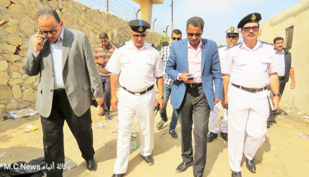 مدير أمن الإسماعيلية أثناء قيادة حملة أمنية