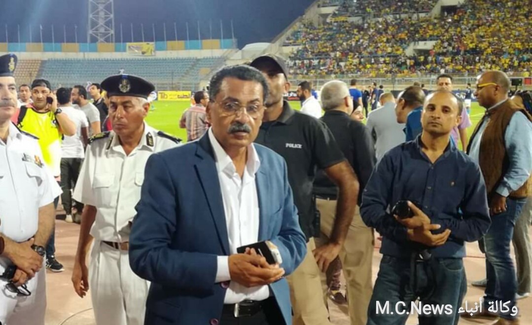 مدير أمن الإسماعيلية بمباراة الإسماعيلي وبيراميدز