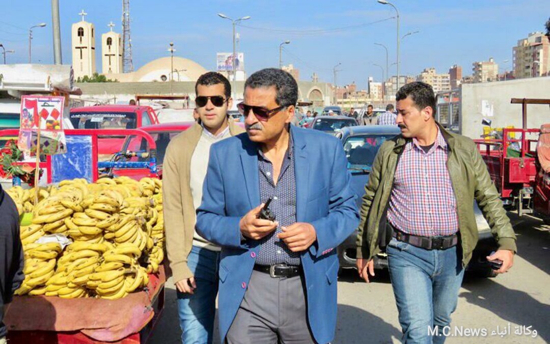 مدير أمن الإسماعيلية أثناء جولة تفقدية للحالة الأمنية بوسط المدينة