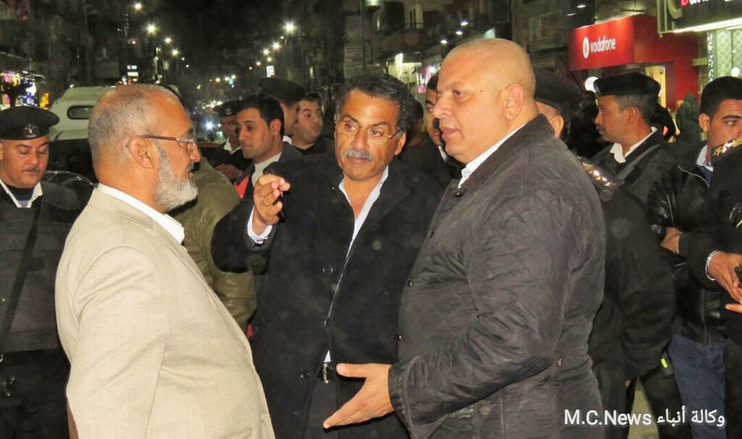 مدير أمن الإسماعيلية أثناء قيادة حملة ازالة اشغالات بالعشريني وشبين