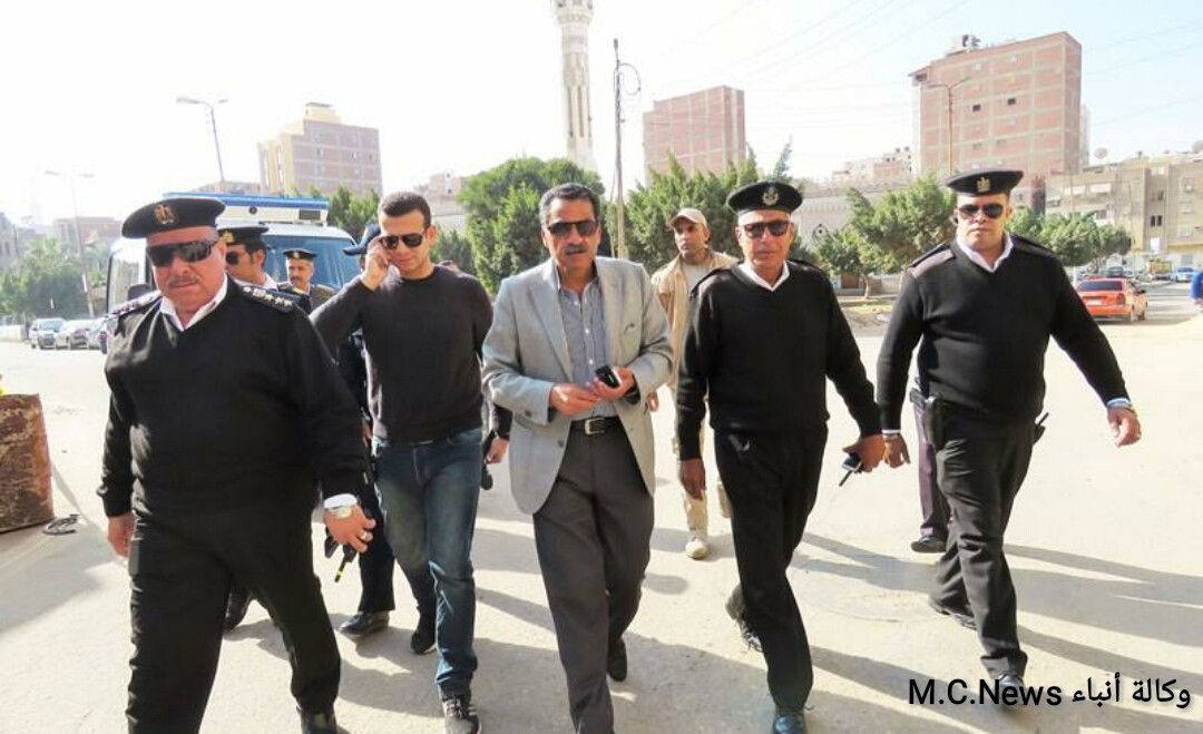 مدير أمن الإسماعيلية أثناء قيادة حملة أمنية