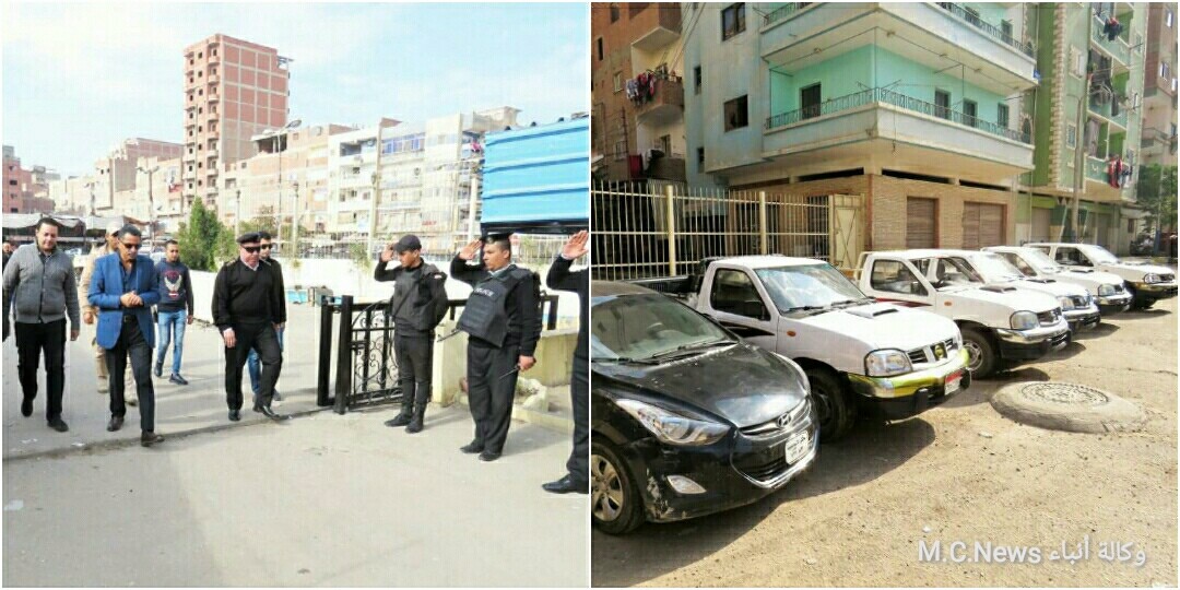 مدير أمن الإسماعيلية يتفقد قسم شرطة ثان