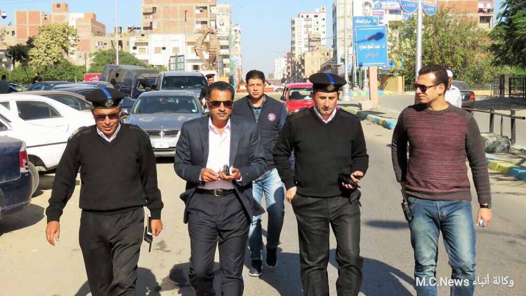 مدير أمن الإسماعيلية أثناء قيادة حملة أمنية