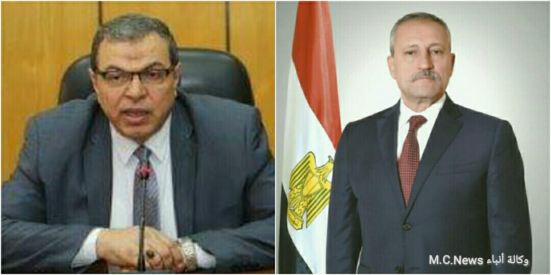 محافظ الإسماعيلية ووزير القوي العاملة