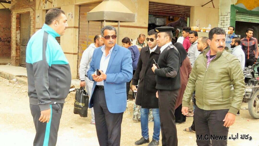 مدير أمن الإسماعيلية أثناء الجولة الميدانية