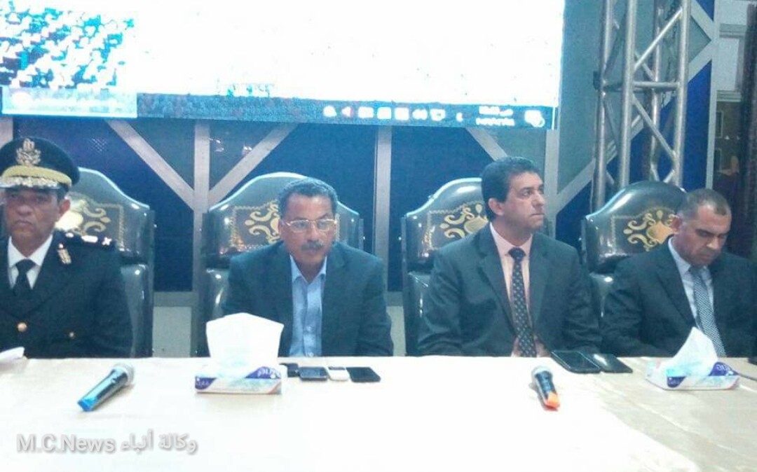 مدير أمن الإسماعيلية وسط القيادات أثناء فعاليات قرعة الحج