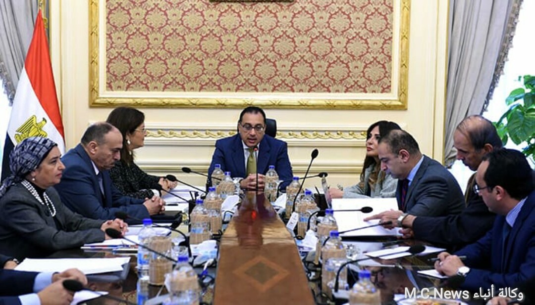 مدبولي أثناء إجتماع بمجلس الوزراء