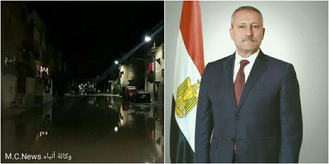 أهالي فايد يستفيثوا بمحافظ الإسماعيلية بعد غارق الشوارع بمياة الصرف الصحي