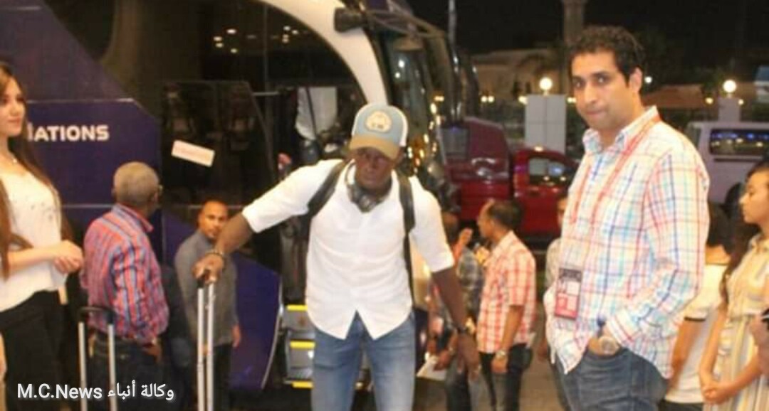 لحظة وصول بعثة منتخب غينيا للاسماعيلية للمشاركة بالأمم الإفريقية