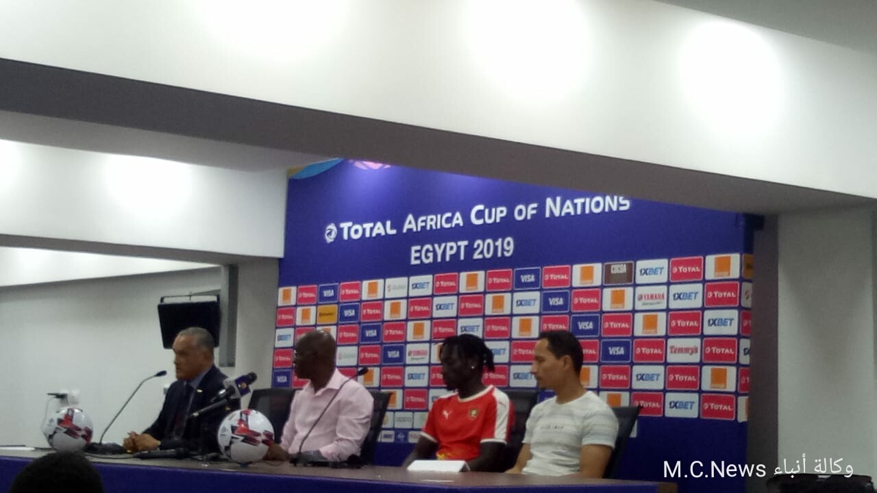جانب من المؤتمر الصحفي