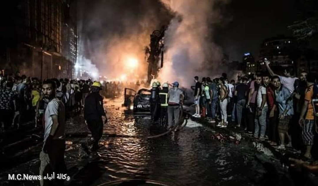 حادث إنفجار معهد الأورام