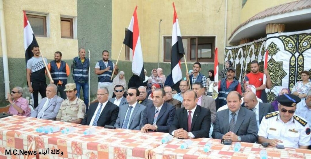 نائب محافظ الإسماعيلية والقيادات التنفيذية