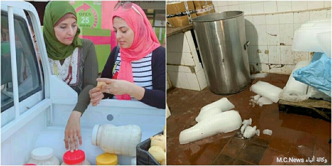عصائر فاسدة بمحلات العربي للعصائر بالإسماعيلية