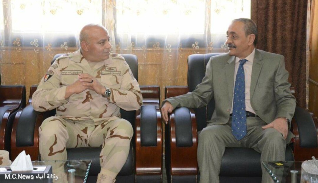 محافظ الإسماعيلية وقائد الجيش الثاني الميداني
