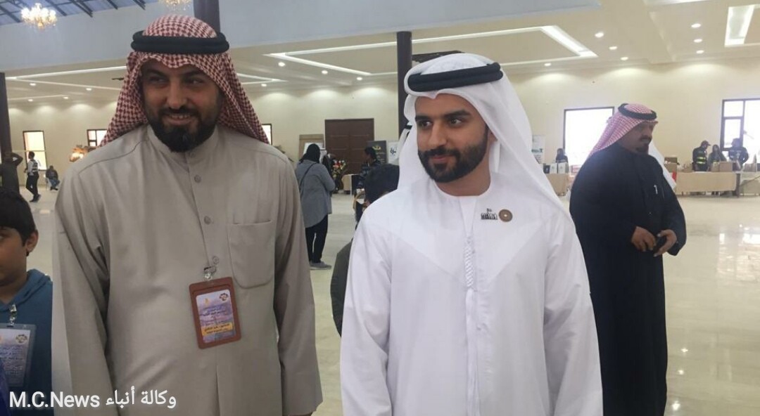 الدكتور غايد الخالدي أثناء الاحتفالية