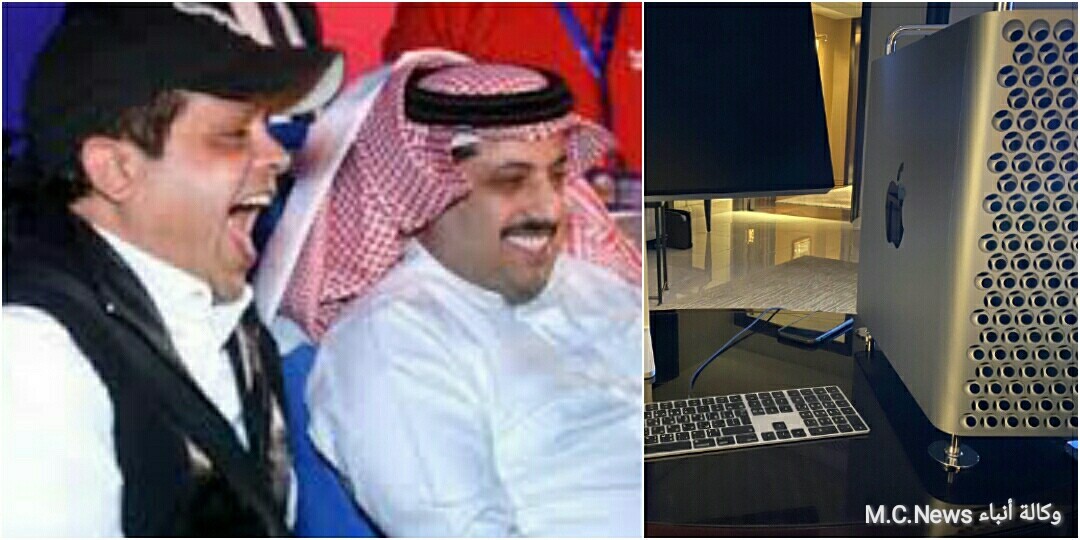 محمد هنيدي وتركي آل الشيخ وجهاز الكمبيوتر (تعبيرية)