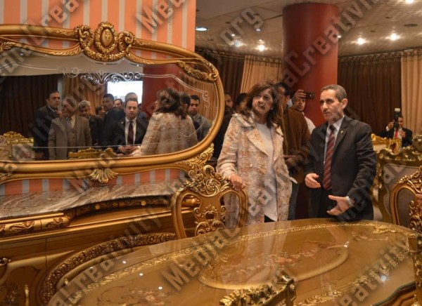 وزيرة الهجرة نبيلة مكرم