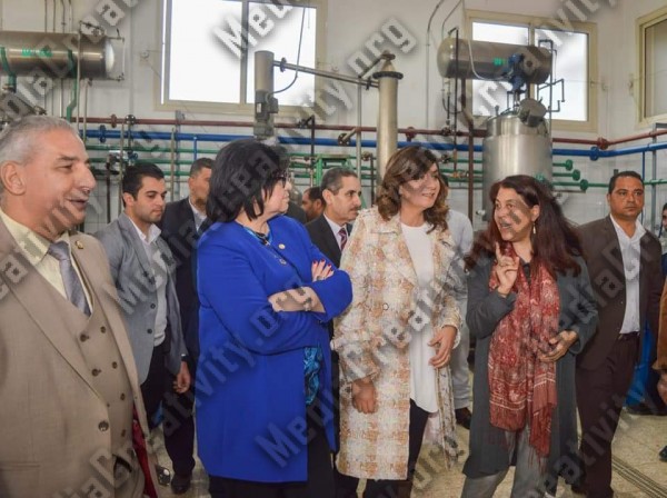 وزيرة الهجرة نبيلة مكرم