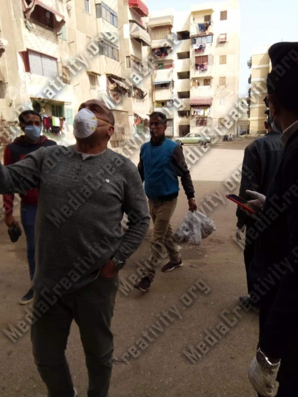 حجر منزلي لسكان عمارات فى بورسعيد